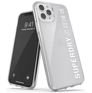 Kryt SuperDry Snap iPhone 11 Pro Max Clear Case White (41580)