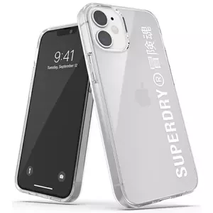 Kryt SuperDry Snap iPhone 12 mini Clear Case White (42593)