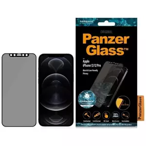 Ochranné sklo PanzerGlass iPhone 12/12 Pro Black - Privacy