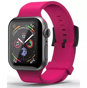 Řemínek SuperDry Watchband Apple Watch 42/44mm Silicone pink 41680 (41680)