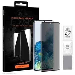 Ochranné sklo Eiger Mountain BLACK Curved Anti Spy Privacy Glass Screen Protector for Samsung Galaxy S20 FE