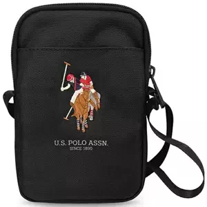 US Polo Handbag USPBPUGFLBK black (USPBPUGFLBK)