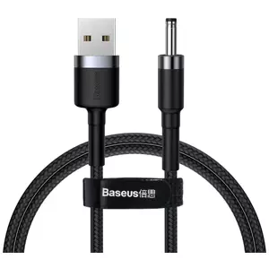 Kabel Baseus Cafule Cable USB to DC 3.5mm 2A 1m Gray+Black