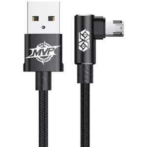 Kabel Baseus MVP Elbow Cable USB and Micro USB 2A  2m - Black (6953156269545)