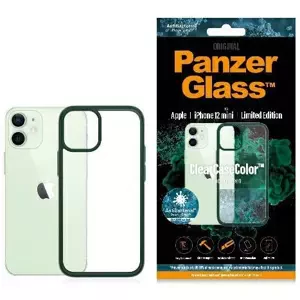 Kryt PanzerGlass ClearCase iPhone 12 Mini Racing Green AB (0267)