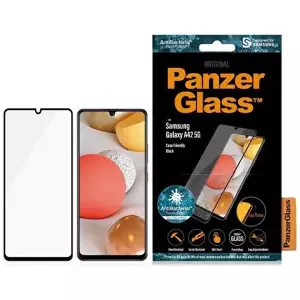 Ochranné sklo PanzerGlass E2E Super+ Samsung A42 5G A426 Case Friendly AntiBacterial black (PRO7250)