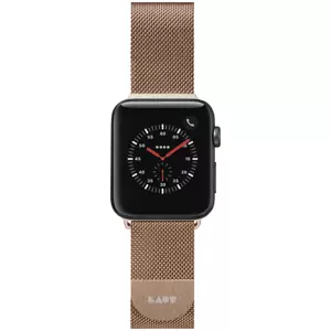 Řemínek Laut Steel Loop for Apple Watch 42/44 mm gold colored (LAUT_AWL_ST_GD)