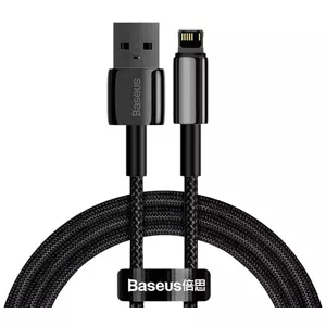 Kabel Baseus Tungsten Gold Cable USB to iP 2.4A 1m (black)