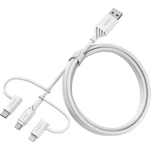 Kabel OTTERBOX 3IN1 USB A-MICRO/LIGHTNING USB C CABLE WHITE (78-52686)