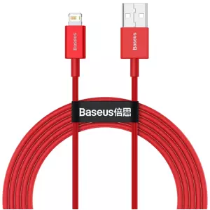 Kabel Baseus Superior Series Cable USB to iP 2.4A 2m (red)