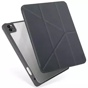 Pouzdro UNIQ caseMoven iPad 10.2" (2020) charcoal grey (UNIQ-NPDA10.2GAR-MOVGRY)