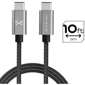 Kabel Ghostek USB-C to USB-C - Durable Graded Charging Cables - 3 m