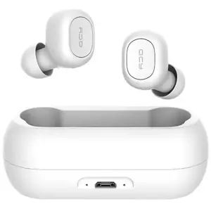 Sluchátka QCY T1C TWS Wireless Earphones Bluetooth V5.0 (white)