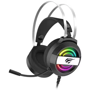 Sluchátka Gaming headphones Havit GAMENOTE H2026d RGB USB+3.5mm