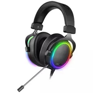 Sluchátka Dareu EH925s PRO gaming headphones, ENC, RGB, 7.1 (black)