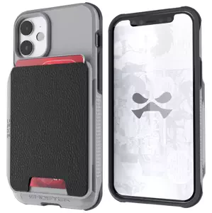 Kryt Ghostek Exec4 Gray Leather Flip Wallet Case for Apple iPhone 12 Mini