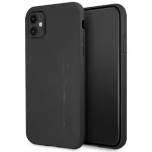 Kryt AMG AMHCN61DOLBK iPhone 11 6,1" black hardcase Leather Hot Stamped (AMHCN61DOLBK)