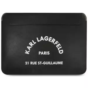 Pouzdro Karl Lagerfeld Sleeve 13" black Saffiano RSG (KLCS133RSGSFBK)