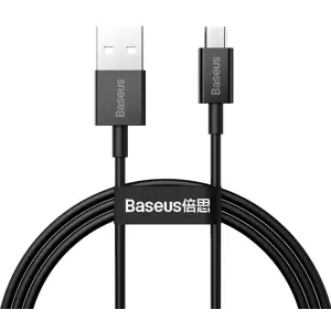 Kabel Baseus Superior Series Cable USB to micro USB, 2A, 1m (black) (6953156208476)