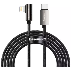 Kabel Cable USB-C to Lightning Baseus Legend Series, PD, 20W, 1m (black) (6953156207479)