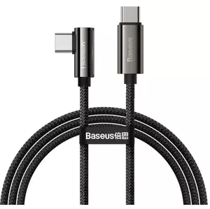 Kabel Cable USB-C to USB-C Baseus Legend Series, PD, 100W, 1m (black) (6953156207493)