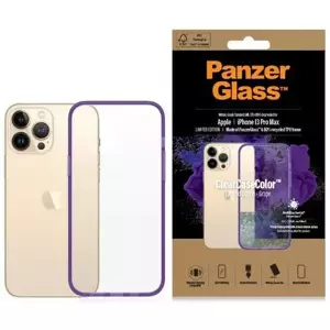 Kryt PanzerGlass ClearCase iPhone 13 Pro Max 6.7" Antibacterial Military grade Grape 0342 (0342)
