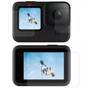 Ochranné sklo Telesin Screen and lens tempered glass for GoPro Hero 9 / Hero 10 (GP-FLM-901)