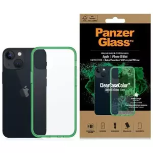 Ochranné sklo PanzerGlass ClearCase iPhone 13 Mini 5.4" Antibacterial Military grade Lime 0329 (0329)