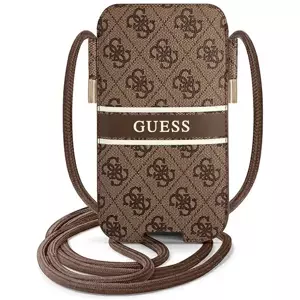 Guess Handbag GUPHM4GDBR 6,1 "brown hardcase 4G Stripe (GUPHM4GDBR)