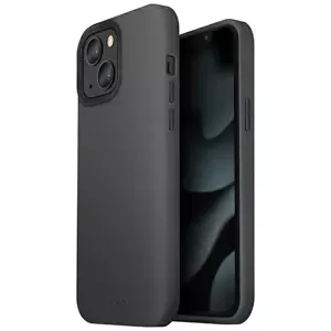 Kryt UNIQ case Lino Hue iPhone 13 6,1" charcoal grey MagSafe (UNIQ-IP6.1HYB(2021)-LINOHMGRY)