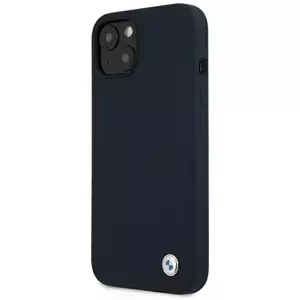 Kryt Case BMW BMHCP13MSILNA iPhone 13 6,1" navy hardcase Silicone Signature (BMHCP13MSILNA)