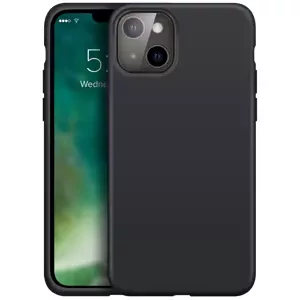 Kryt XQISIT Silicone case Anti Bac for iPhone 13 mini Black (47379)