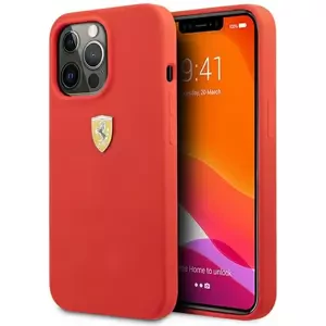 Kryt Ferrari FESSIHCP13XRE iPhone 13 Pro Max 6,7" red hardcase Silicone (FESSIHCP13XRE)