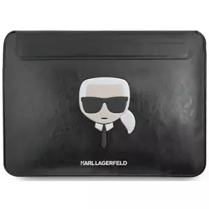 Pouzdro Karl Lagerfeld Sleeve KLCS14KHBK 13/14" black Ikonik Karl`s Head (KLCS14KHBK)