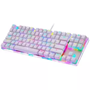 Herní klávesnice Mechanical gaming keyboard Motospeed K87S (white)