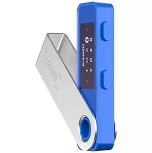 Hardwarová peněženka Ledger Nano S Plus Blue (LEDGERSPLUSBL)