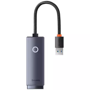 Redukce Baseus Lite Series USB to RJ45 network adapter, 1000Mbps (gray)