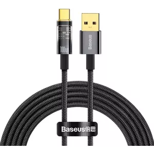 Kabel Baseus Explorer, USB to USB-C Cable, 100W, 2m (Black)