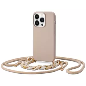 Kryt TECH-PROTECT ICON CHAIN IPHONE 14 PRO BEIGE (9589046925085)
