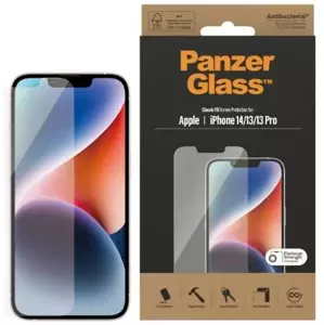 Ochranné sklo PanzerGlass Classic Fit iPhone 14 / 13 Pro / 13 6,1" Screen Protection Antibacterial 2767 (2767)