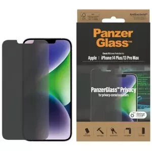 Ochranné sklo PanzerGlass Classic Fit iPhone 14 Plus / 13 Pro Max 6,7" Privacy Screen Protection Antibacterial P2769 (P2769)