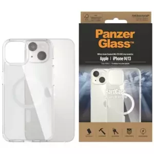 Kryt PanzerGlass HardCase iPhone 14 6,1" MagSafe Antibacterial Military grade transparent 0409 (0409)