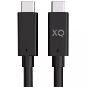 Kabel XQISIT NP Charge & Sync USB-C to USB-C 3.1 150cm E black (50844)