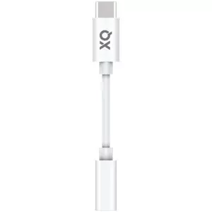 Adapter XQISIT NP Audio/Headphone Adapter USB-C to 3.5mm white (50946)