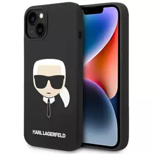 Kryt Karl Lagerfeld KLHCP14MSLKHBK iPhone 14 Plus 6,7" hardcase black Silicone Karl`s Head (KLHCP14MSLKHBK)