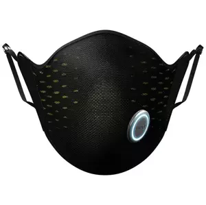 Maska AirPOP SMART Active Face Mask(black/yellow)