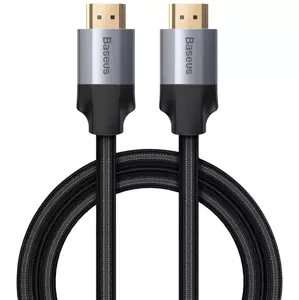 Kabel Baseus Enjoyment Series HDMI Cable, 4K, 0.75m (Black / Gray)