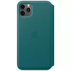 Pouzdro Apple MY1Q2ZM/A iPhone 11 Pro Max blue Leather Book case (MY1Q2ZM/A)