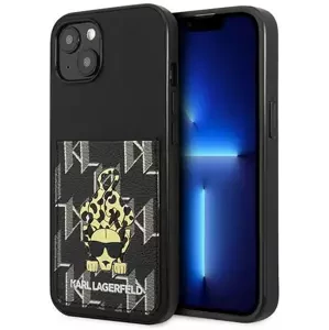 Kryt Karl Lagerfeld KLHCP13MCANCNK iPhone 13 6,1" hardcase black Karlimals Cardslot (KLHCP13MCANCNK)