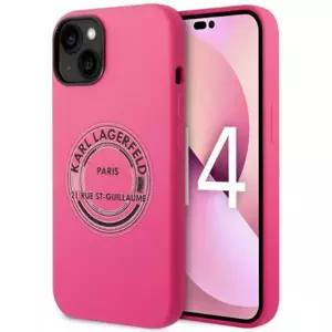 Kryt Karl Lagerfeld KLHCP14MSRSGRCF iPhone 14 Plus 6,7" hardcase pink Silicone RSG (KLHCP14MSRSGRCF)